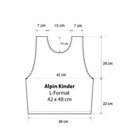 Alpin Kinder Bemaßung L