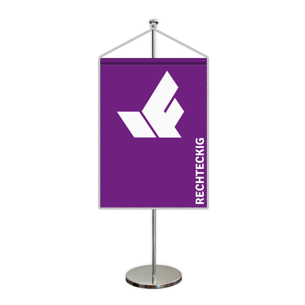 rectangular table pennant